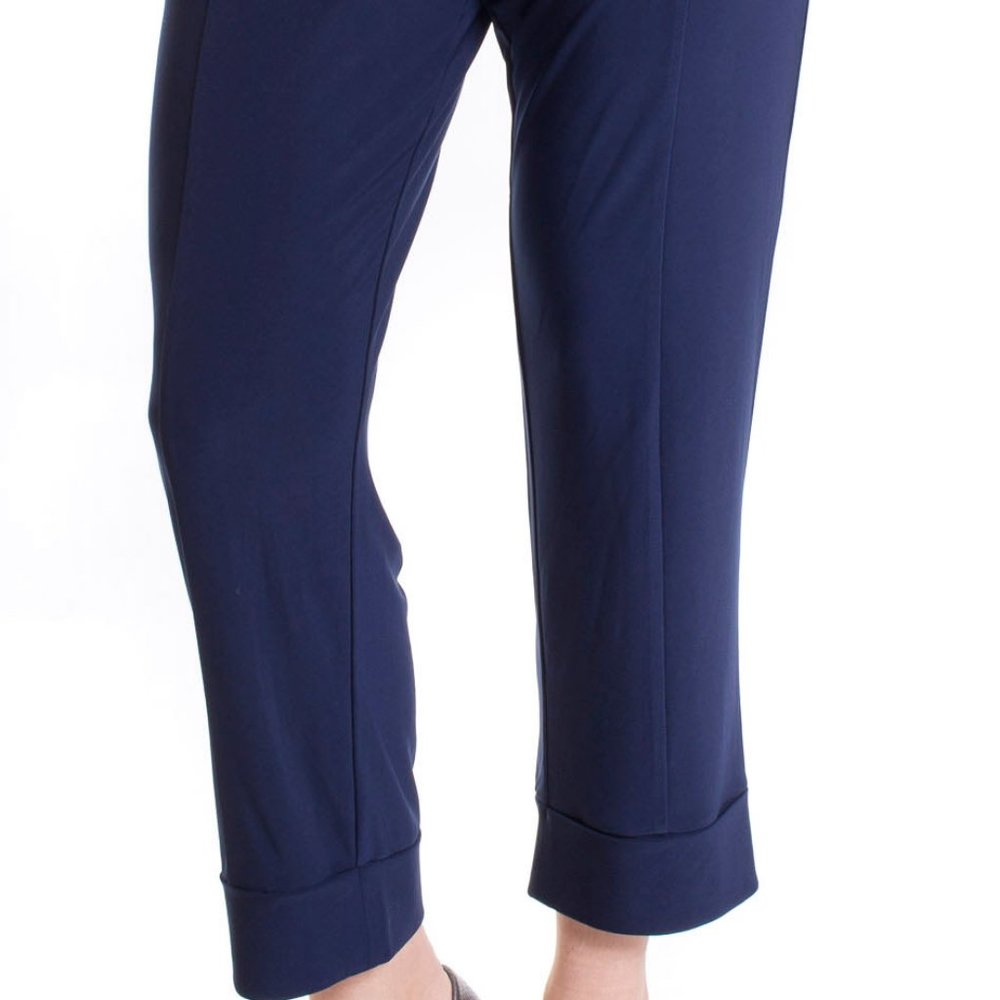 Vecceli Italy Women Portofino Cuffed Capri Pant 2